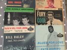 6 X Rock & Roll Eps. UK London, Decca. ELVIS, Fats Domino, Billy Fury, Etc. 50’s