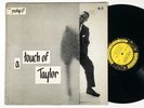 BILLY TAYLOR TRIO: A TOUCH OF TAYLOR prestige LP / MONO DG WEST 50th RVG NM