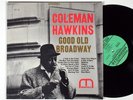 COLEMAN HAWKINS: GOOD OLD BROADWAY prestige moodsville LP / STEREO DG RVG EX