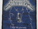 Metallica, Vintage 80's, Ride the Lightning Patch, rar, rare
