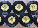 7 Singles 45 rpm original SUN Records Johnny Cash 241 258 266 279 283 302 334