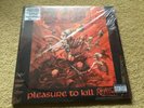 Kreator “Pleasure To Kill” Original 2017 EU Signed Pledge 2Lp + inners