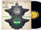 MILES DAVIS ALL STARS: WALKIN' prestige LP / bergenfield MONO DG VAN GELDER