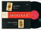 LEE WILEY & ELLIS LARKINS: DUOLOGUE storyville LP / MONO DG