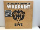 The Black Crowes Warpaint Live 3 Disc LP Yellow Color Vinyl