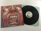 In the Court of the Crimson King UK 1st Press Pink Rim A/4U B/4U Ex/Ex Superb