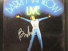 Barry Manilow - Live 2 LP VG+ AL 8500 Arista 1977 Record Signed / Autographed