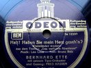 1474/ FRED KASSEN-.Halt,haben Sie mein Herz geseh´n? Ette Orch. 78rpm Schellack