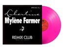 MYLENE FARMER MAXI 45 TOURS LIBERTINE REMIX ROSE EDITION LIMITEE PRECOMMANDE