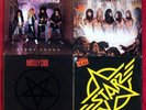 4-LP MOTLEY CRUE Shout At The Devil ANGEL White Hot CINDERELLA Night Songs STARZ