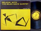 MILES DAVIS Relaxin' LP PRESTIGE PRLP 7129 US 1958 W.50th RVG MONO John Coltrane