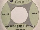Garage 45 DON HANKE & THE ECHO MEN You Put A Tiger In My Tank FENTON, HEAR