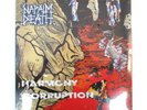 NAPALM DEATH HARMONY CORRUPTION 1990 1st PRESSING SEALED LP EARACHE Death Metal