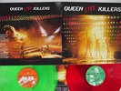 QUEEN LIVE KILLERS EMI P-5567E Japan COLOR CLEAR VINYL VINYL 2LP