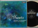 EXCELLENT HOLST THE PLANETS KARAJAN SXL2305 ED1 WBg 1962 SUPERB