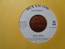 ELVIS PRESLEY NM WHITE LABEL promo ROUSTABOUT/ONE TRACK HEART RCA SP-45-139