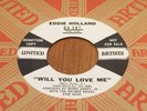 Eddie Holland Will You Love Me Magic Mirror UA 207 DJ Promo Soul  45