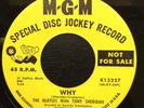 BEATLES Rare early 1964 MGM PROMO 45 ‘WHY'/’Cry For A Shadow’