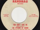 Northern Soul   The Epitome Of Sound   You Don't Love Me   Sandbag