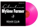 MAXI 45T COULEUR  MYLENE FARMER COLLECTOR LIBERTINE REMIX