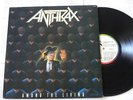 ANTHRAX AMONG THE LIVING LP MADE IN BRAZIL ORIGINAL 1st PRESSING 1988 MEGADETH
