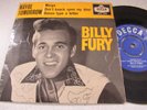 BILLY FURY..MAYBE TOMORROW EP..RARE UK YELLOW SLEEVE  DECCA No DFE 6597