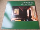 Nick Drake FIve Leaves Left LP Original UK Island Pink Rim 1975 - GREAT AUDIO