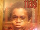 NAS: Illmatic, Debut Album, Columbia Records- Vinyl LP Promo - Cutout