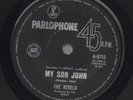 THE REBELS  JOHNNY REBB   Rare 1969 Aust Only 7