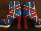 Geri Halliwell Union Jack Boots
