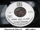 ? MIGHTY MARVELOWS promo 'Talkin' Bout Ya Baby' EX-  COVER Northern Soul 45 HEAR
