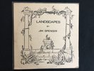 Jim Spencer- Landscapes-  folk-psych lp- Thoth Records-with single 1973