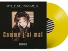 MAXI 45T COULEUR  MYLENE FARMER COLLECTOR COMME J AI MAL Jaune