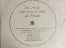 French Discophiles DF 185-186 Mozart sonatas violin piano Lili Kraus W Boskowsky