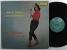 ORQUESTA LA GRAN SUBLIME Que Siga La Pachanga SUARITOS LP VG+ mono blue cover