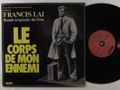 LE CORPS DE MON ENNEMI OST Francis Lai WIP LP VG+ france