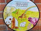 CINEMATIC SUNRISE - A Coloring Storybook ALPR Ltd 1st Press 12