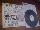 ORNETTE COLEMAN LP 1961 FREE JAZZ 1st Press Atlantic White Label Promo MONO NM