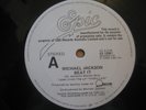 MICHAEL JACKSON Beat It RARE AUSSIE WHITE LABEL PROMO 12