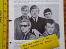 BLUES X 5  ( BLUES BY FIVE ) DECCA Records PRESS biography sheet from 1964 Mod
