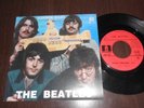 RARE FRENCH SP JUKE BOX THE BEATLES YELLOW SUBMARINE FOS 110  ODEON ROUGE