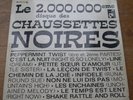 LP BIEM LES CHAUSSETTES NOIRES  LE 2.000.000eme POP UP  EDDY MITCHELL