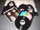 KISS DYNASTY LP PROMO GOLD STAMP WITH POSTER OOP RARE NM & KISS DESTROYER BLUE