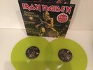 IRON MAIDEN  CHICAGO MUTANTS RULE 1983 FLUO GREEN VINYLS POSTER INC