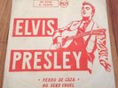 ELVIS PRESLEY * PERRO DE CAZA * 1950s SPANISH 45 RCA 3-10052 Nice copy