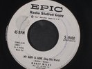 MARTY WILDE: My Baby Is Gone / Angry 45 (dj, tag residue ol, sl warp dnap, clea