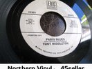 ? TONY MIDDLETON promo 'Paris Blues' Frankford/Wayne STAMPED Northern Soul 45