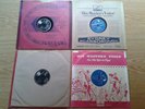 4 x Elvis Presley UK 78's bundle  EX+ RCA & HMV labels Lawdy Miss Gawdy