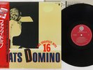 FATS DOMINO GREATEST HITS 16 OVERSEAS UXP-765-V Japan OBI VINYL LP