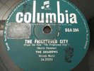 THE SHADOWS - FRIGHTENED CITY - VERY RARE SOUTH AFRICA COLUMBIA 10
